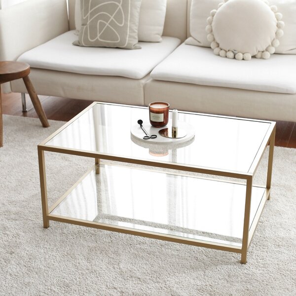 Hanah Home Coffee Table Gold Astro