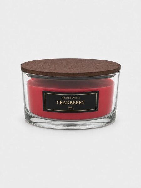 Sinsay - Illatgyertya fa kanóccal Cranberry - bordó