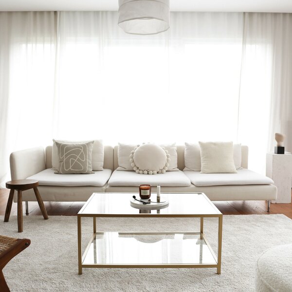 Hanah Home Coffee Table Gold Astro