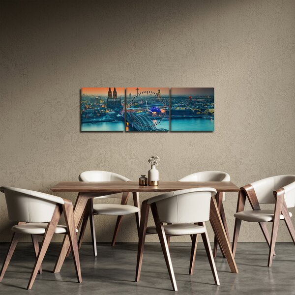 Kép - Köln (órával) (90x30 cm)