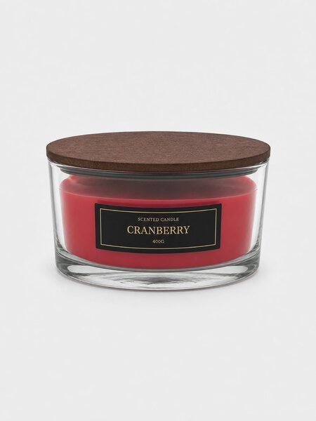 Sinsay - Illatgyertya fa kanóccal Cranberry - bordó