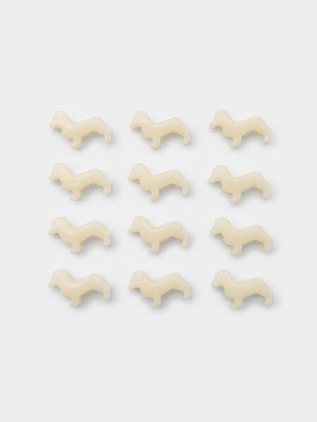 Sinsay - Tacskó formájú illatviasz Almond milk & Chocolate 12 pack - krémszínű