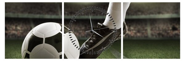Kép - Futball labda (órával) (90x30 cm)