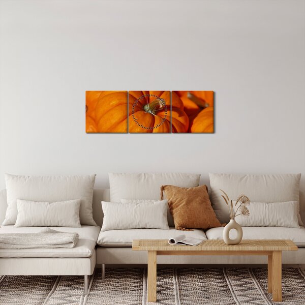 Kép - Nagyszerű sütőtök (órával) (90x30 cm)