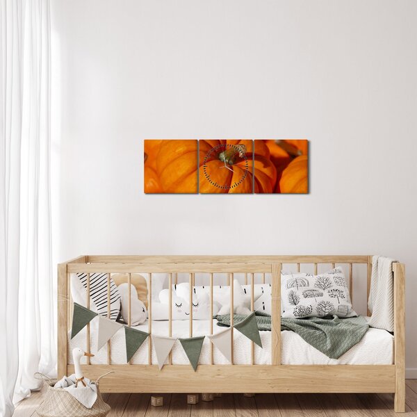 Kép - Nagyszerű sütőtök (órával) (90x30 cm)
