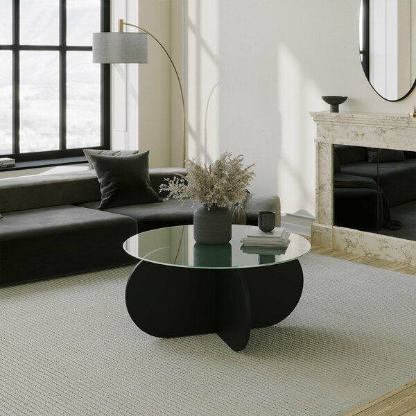 Hanah Home Dohányzóasztal Black Bubble - Fekete
