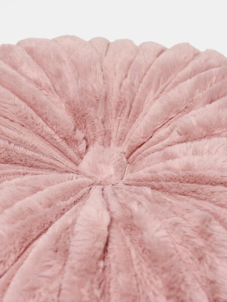 Sinsay - Kerek dekoratív párna varrással - pasztellpink