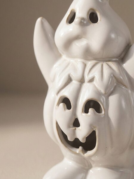 Sinsay - LED asztali lámpa Halloween mintával - fehér