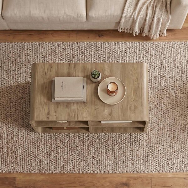 Hanah Home Dohányzóasztal Natúr Rovel