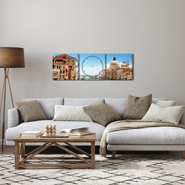Kép - Velence (órával) (90x30 cm)