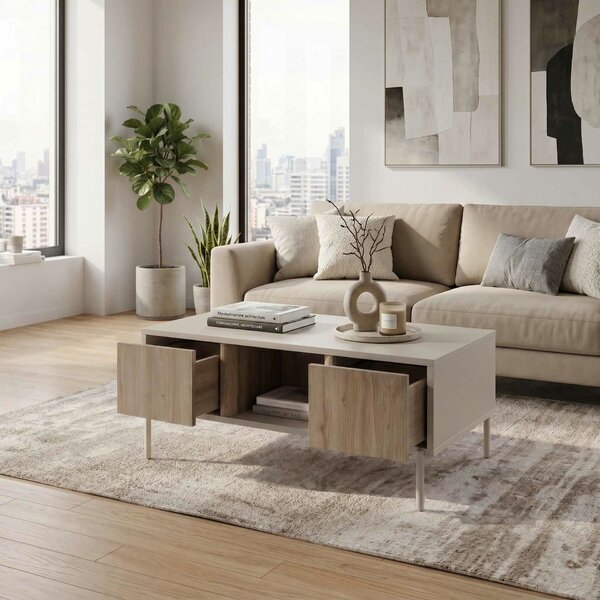 Hanah Home Coffee Table Sandstone Ventro