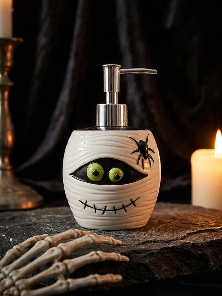 Sinsay - Halloween mintás szappanadagoló - fehér