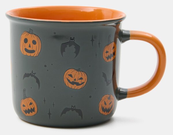 Sinsay - Kerámia bögre halloween mintával - többszínű