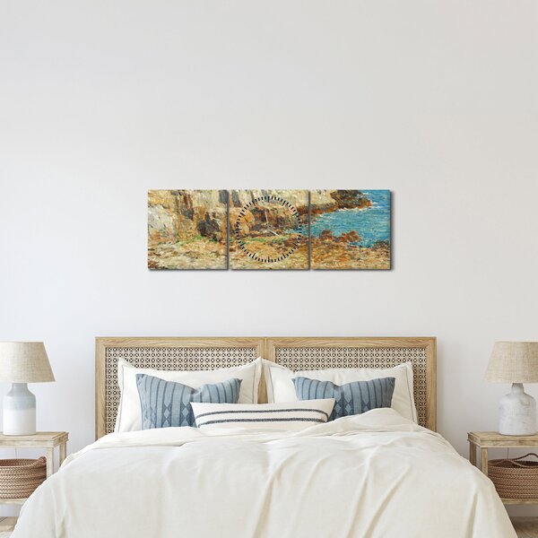 Kép - Childe Hassam, A North East Headland, reprodukciók (órával) (90x30 cm)
