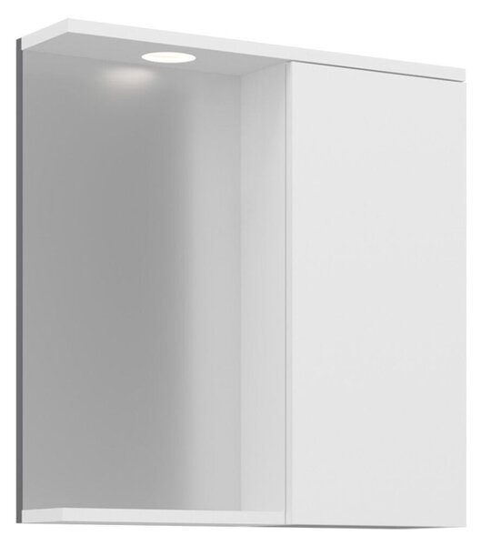 Hanah Home Fürdőszobai szekrény tükörrel Fehér Purus 65 - 140