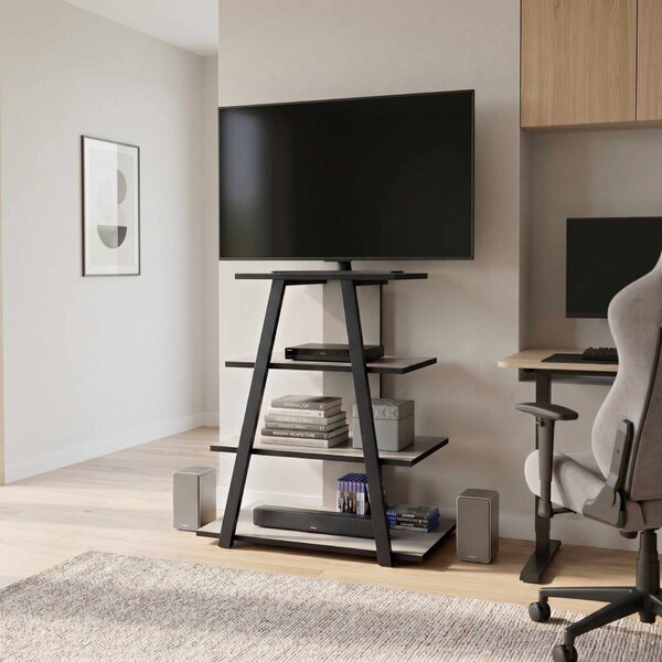 Hanah Home Lyno TV állvány - Homokszínű, Fekete