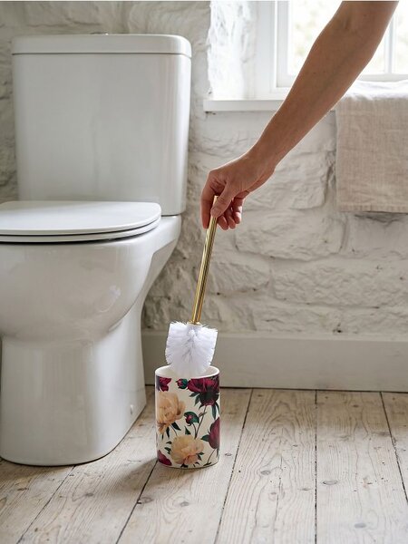 Sinsay - WC-kefe virágmintával - többszínű