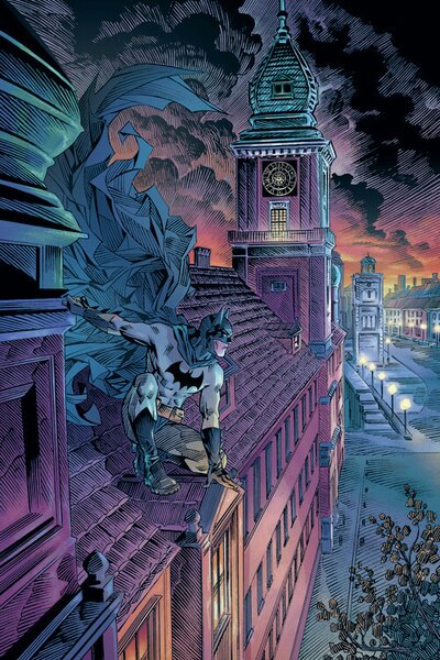 Művészi plakát Batman - Poland