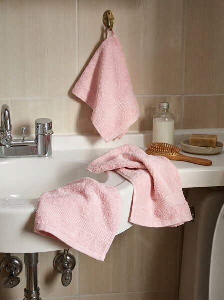 Sinsay - Kéztörlő készlet 3 pack - pasztellpink