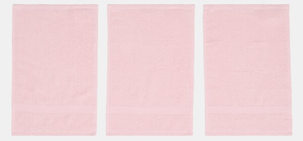 Sinsay - Kéztörlő készlet 3 pack - pasztellpink