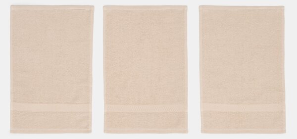 Sinsay - Kéztörlő készlet 3 pack - bézs