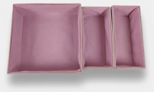 Sinsay - Rendszerező szett 3 pack - pasztellpink