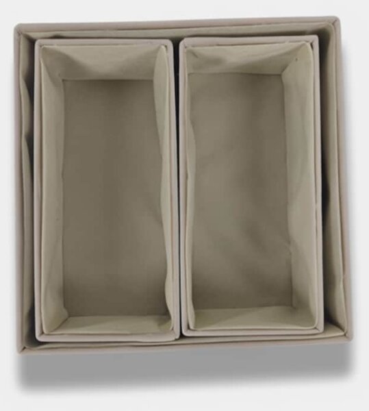 Sinsay - Rendszerező szett 3 pack - bézs