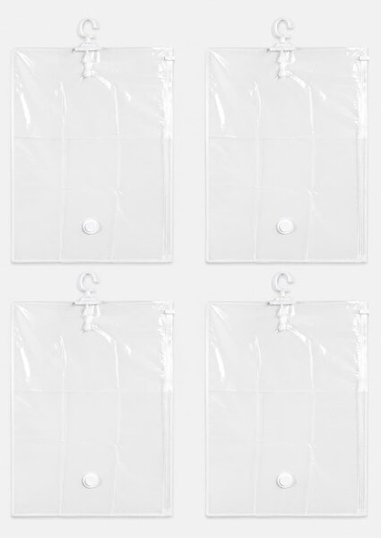 Sinsay - Vákuumos tárolózsákok 4 pack - fehér