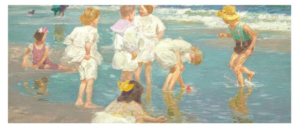 Kép - Edward Henry Potthast, A Holiday, reprodukciók (120x50 cm)