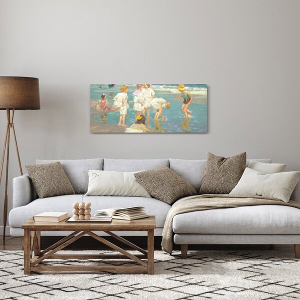 Kép - Edward Henry Potthast, A Holiday, reprodukciók (120x50 cm)