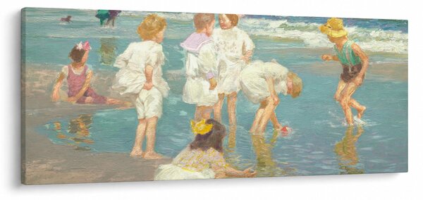 Kép - Edward Henry Potthast, A Holiday, reprodukciók (120x50 cm)