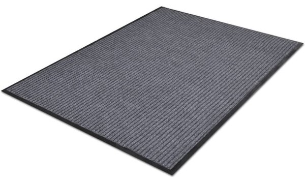 Szürke PVC lábtörlő 90 x 60 cm