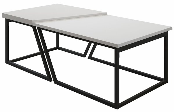 Hanah Home Verona dohányzóasztal szett fehér P0024623 - Fehér