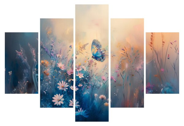 Kép - Rét pillangóval (150x105 cm)