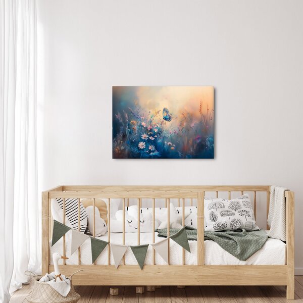 Kép - Rét pillangóval (70x50 cm)