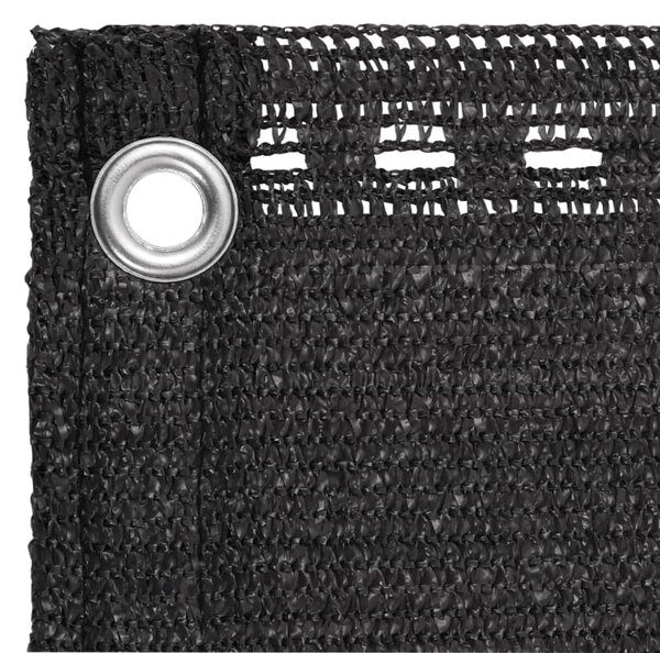 Balkon napellenző HDPE 75x400 cm Antracit