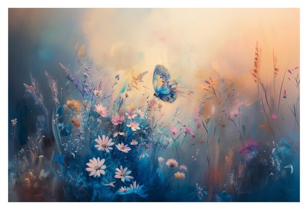 Kép - Rét pillangóval (90x60 cm)