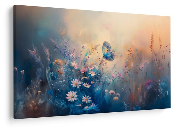Kép - Rét pillangóval (90x60 cm)