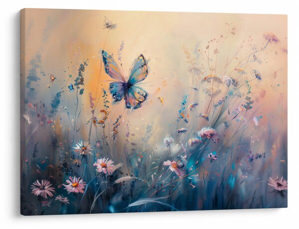 Kép - Rét pillangóval II (70x50 cm)