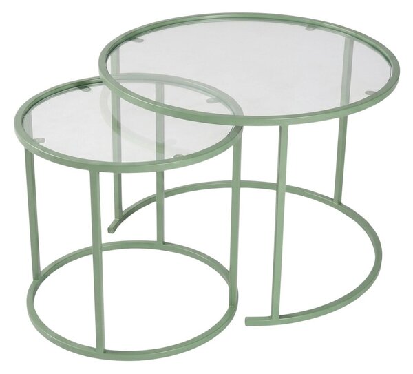 Hanah Home Mint dohányzóasztal szett Mint-Trs-60-42-Nrd-Srk