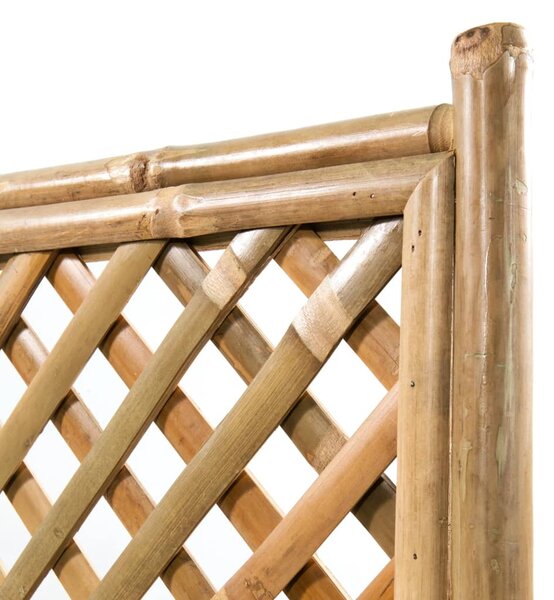 Bambusz kerti magaságyás apácaráccsal 40 cm