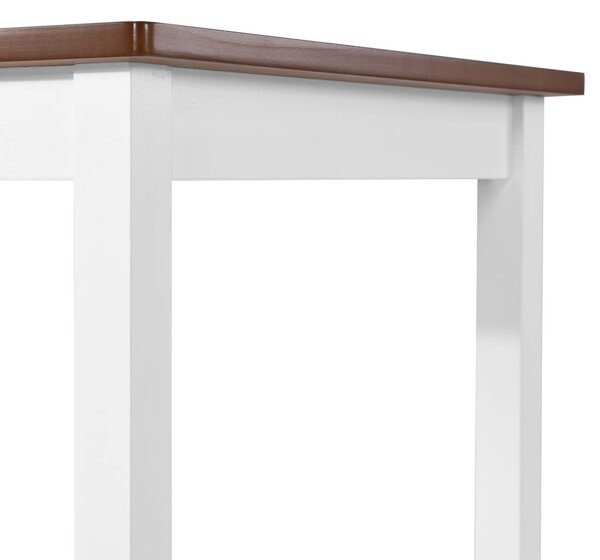 Tömör fa bárasztal 108 x 60 x 91 cm