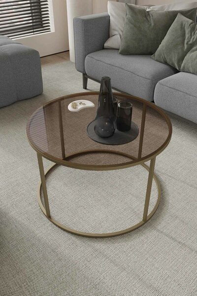 Hanah Home Royal dohányzóasztal - Antik bronz