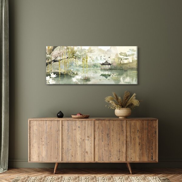Kép - Kínai tó (120x50 cm)