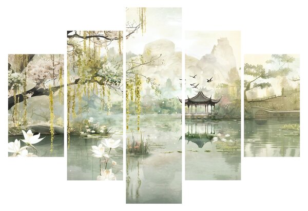 Kép - Kínai tó (150x105 cm)