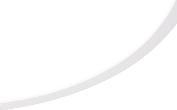 Okos mennyezeti lámpa fehér 40 cm LED RGBW IP54-gyel - Siem