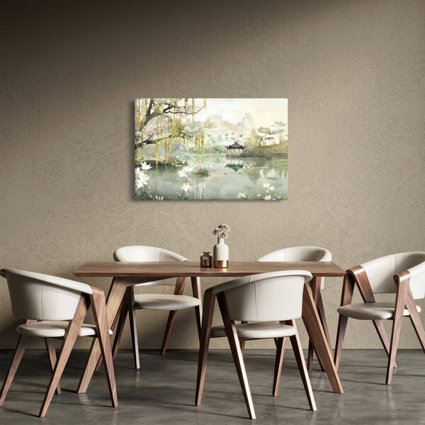 Kép - Kínai tó (90x60 cm)