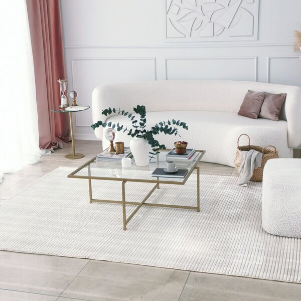 Hanah Home Dohányzóasztal Gold Sun S411
