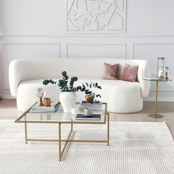 Hanah Home Dohányzóasztal Gold Sun S411