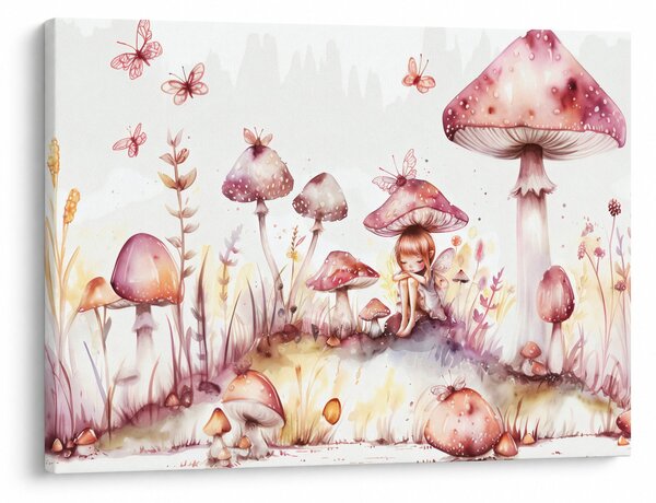 Kép - Rózsaszín tündér (70x50 cm)